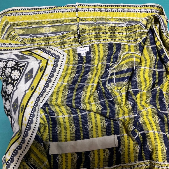 Anthropologie Freeway Women's SZ Small Open Drape Sweater Southwestern Boho - Picture 3 of 3